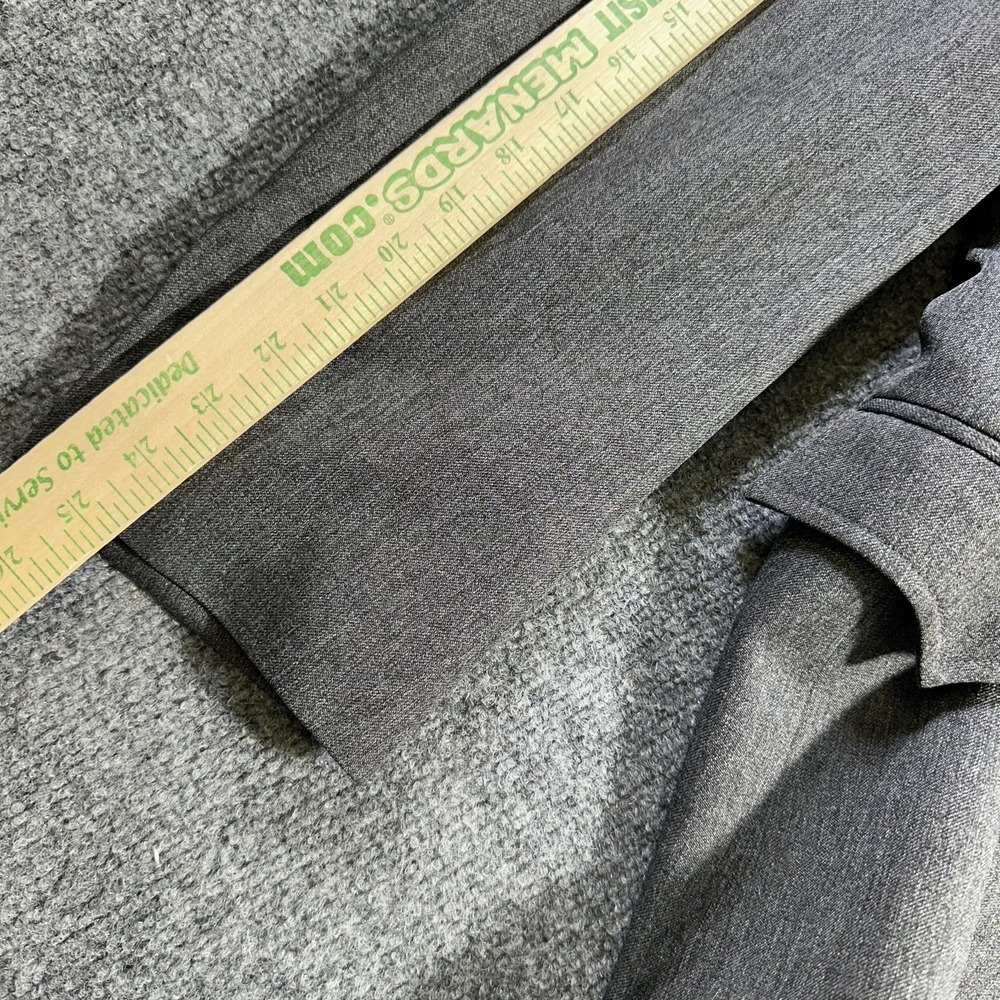 Vintage Circle S Blazer Jacket 44R Gray Smiley Western Cowboy Rodeo Made in USA - Picture 13 of 14
